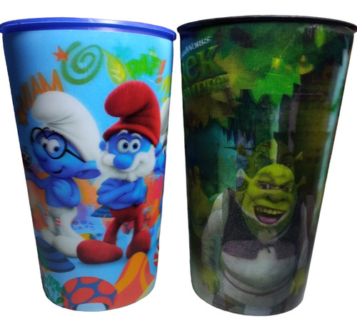 Vasos Pitufos 2017 Shrek 2010 Cinépolis 