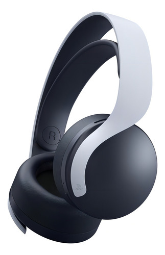 Fone De Ouvido Over-ear Gamer Sem Fio Playstation Pulse 3d Branco E Preto Branco/preto