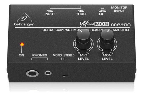 Amplificador De Auriculares Ultra Behringer Ma-400