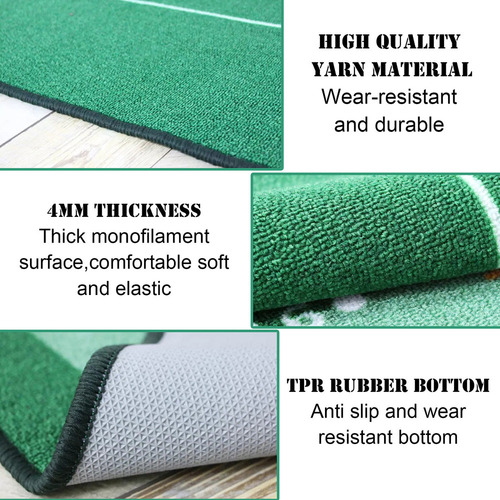 Alfombra De Ejercicio Carpet Putter Para Prácticas Interiore