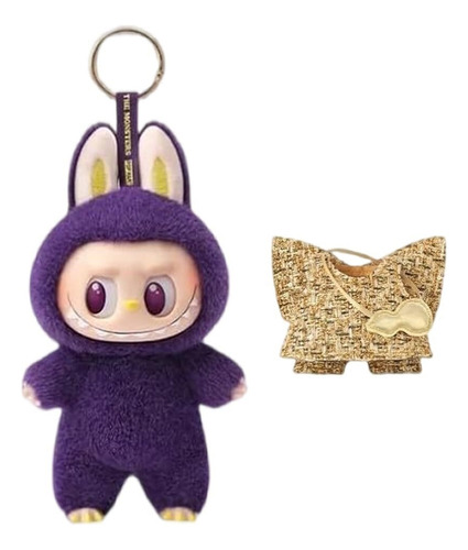 Labubu Peluche De Mochila Figura Llavero Colgante Muñeco De