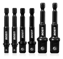 Comprar Juego 6 Adaptadores Taladro Dado 1\u002F4 3\u002F8 Y 1\u002F2