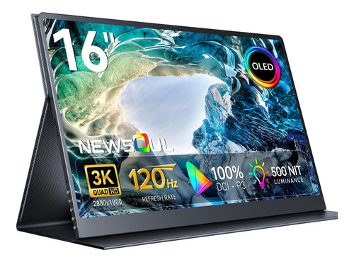 Monitor Portátil Oled De Newsuleul 16, 3k 2880xhz 0.1ms Pant
