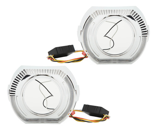 Carcasa De Bisel Led Angel Eyes Halo Drl, 12 V, 5 W, Izquier