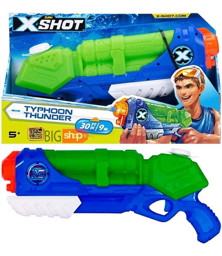 Imagen 2 de 9 de Pistola De Agua X-shot Typhoon Thunder 9m 01228 Edu