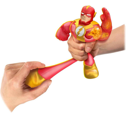 Muñeca elástica Goo Shifters Flash de 11 cm, Goo Jit Zu Dc