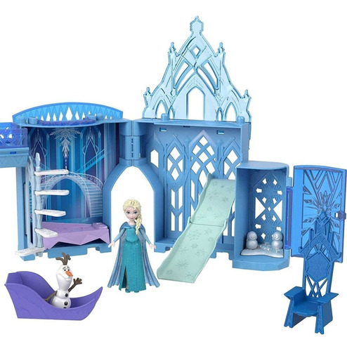 Disney Frozen Set De Juego Castillo De Hielo Elsa Apilable