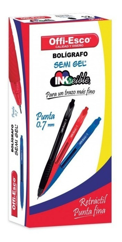 Esfero Retractil 050 Ofiesco