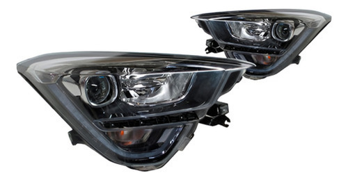 Par Farol Dianteiro Tiggo 5x 19 20 Eletrico Com Motor E Led