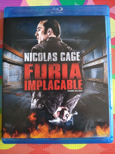 Blu Ray Furia Implacable Nicolas Cage W