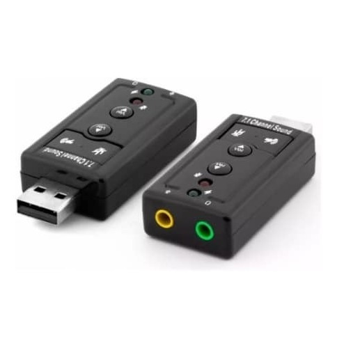 Tarjeta De Sonido 7.1 Usb  Audio 