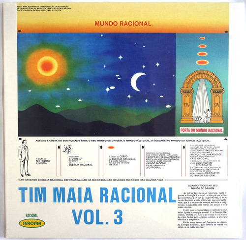 Lote 3 Lps Tim Maia Racional 1, 2 E 3 Importado Lacrado