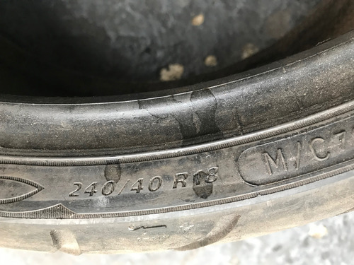 Pneu Moto Michelin Commander 2 240/40-18 Ml466 (Usado)