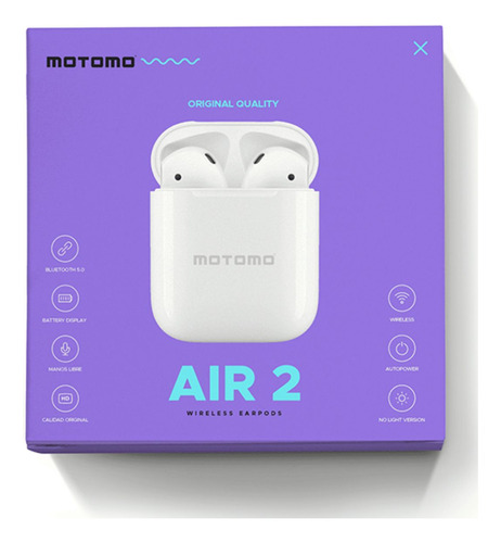 Audífonos Bluetooth Motomo Air 2