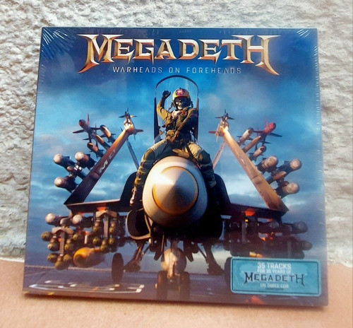 Megadeth - Warheads - 3cd, 37 Tracks.importado Nuevo.