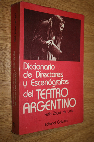 P. Zayas De Lima Diccionario Directores Escenógrafos Teatro