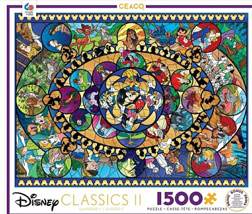 Rompecabezas Puzzle Ceaco Disney 1500 Piezas Originales