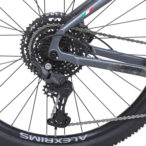 Bicicleta Eletrica Oggi Bw 8.2 10v Shimano Cues Aro 29 2024 Cor Cinza/verde