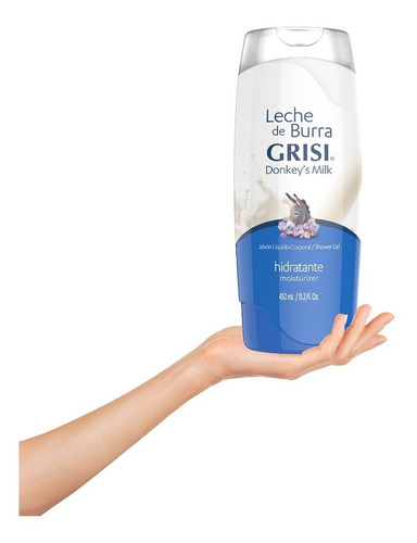 Jabón Líquido Corporal Grisi Leche De Burra 450 Ml