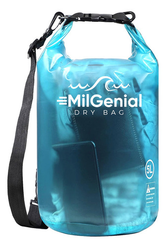 Mochila Bolsa Dry Bag Impermeable Para Playa 5 Litros