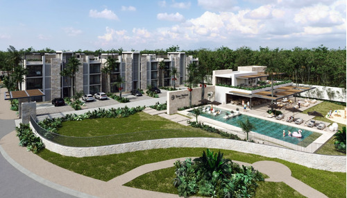 Departamento En Venta En Playa Del Carmen, Tres Patios, Reúne Ubicación, Diseño Y Cercanía