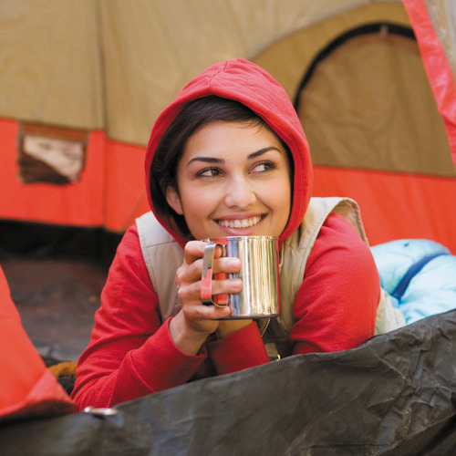 Pocillo Hervidor De Aluminio Camping 350 Ml Ibili