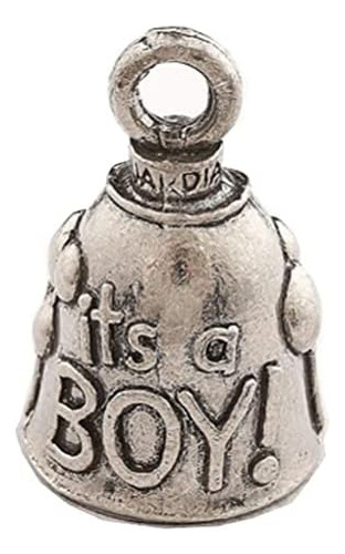 It's Boy Good Luck Motorcycle Bell Or Key Ring, Metal, ...