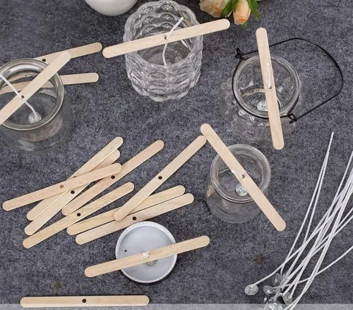 Centradores De Pabilos Velas Portapabilos En Madera