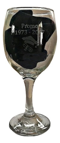 Copa Grabada X 48 Champagne Vino Agua Regalo Souvenir Copas