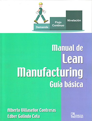 Libro Manual De Lean Manufacturing  De Alberto Villaseñor Co