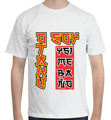 Playera Diseño Soy Otaku Y Si Me Baño - Otaku - Anime