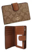 Comprar Cartera Y Monedero Coach Billetera Y Tarjetero Elegant Mujer Marrón Claro Billetera Juvenil, Billetera Larga, Cartera Casual,cartera Con Monograma, Cartera Juvenil, Cartera Plegable,