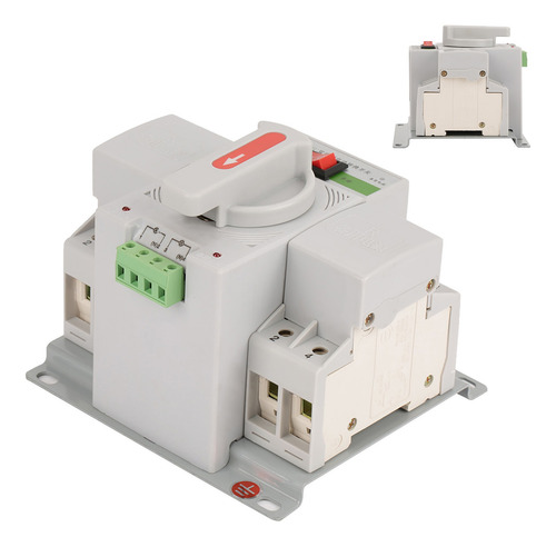 1pc 220v 63a 2p Mini Interruptor De Transferencia Automática