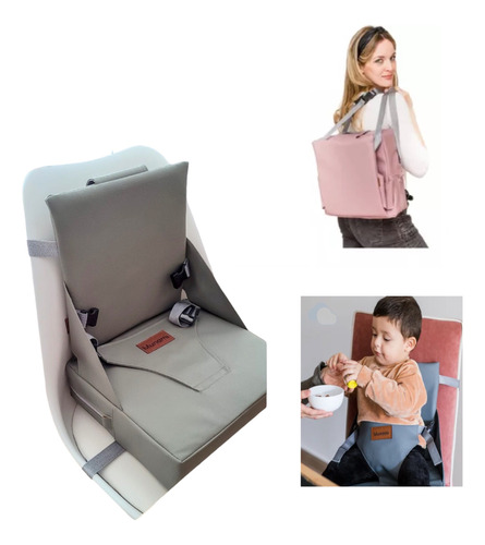 Silla De Comer Bebe Booster Portatil Compacta Munami