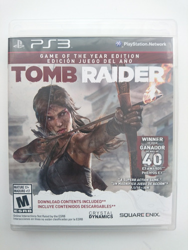 Tomb Raider Goty Edition - Playstation 3 - Ps3