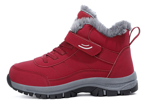 Botas Casuales Hombre Fleece Warm Snow Boots Impermeable