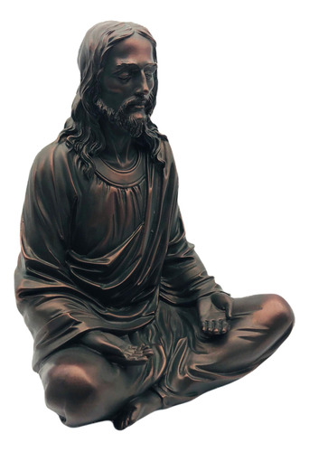 The Peace Of Christ - Estatua De Jesus De 10  Bronce Antiguo