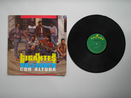 Lp Vinilo Los Gigantes Del  Vallenato Con Altura Col 1996