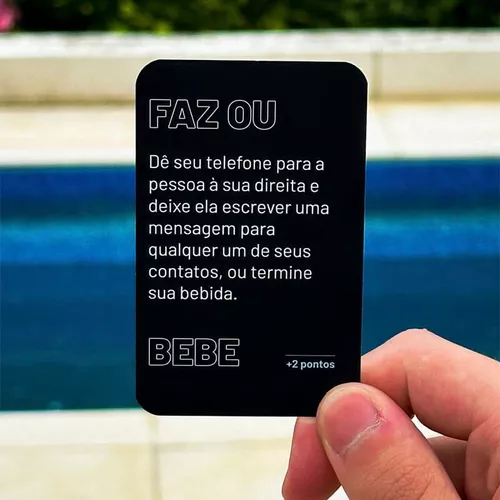 Faz ou Bebe Original - Drinking Game Linha Faz ou Bebe