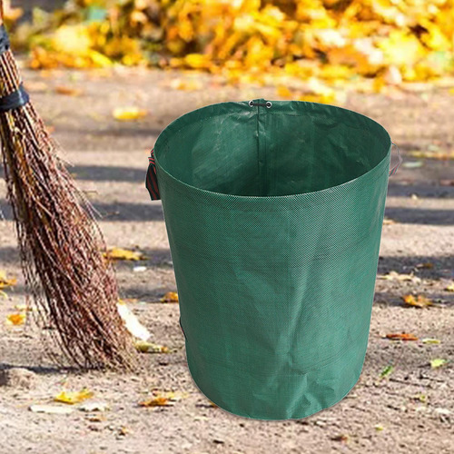 Saco De Hojas De Jardín Para Limpieza Al Aire Verde 272l