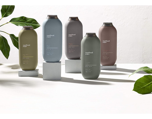 Method Men 2 Em 1 Shampoo Plus Condicionador, Cedro E Cipres