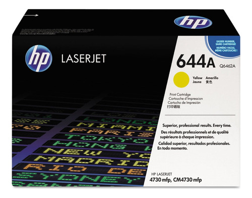 Toner Hp 644a Amarillo Q6462a Laserjet 4730 Original