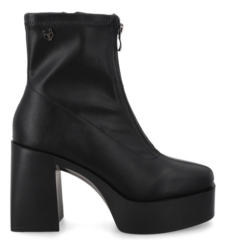 Botin Mujer Taco Negro 45771