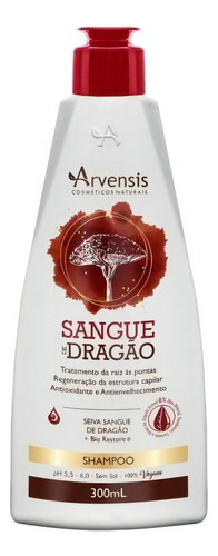 Shampoo Vegano Arvensis Sangue De Dragão Arvensis 300ml