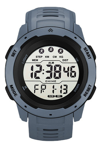 Reloj Deportivo Digital Para Exteriores, Multifuncional, Imp