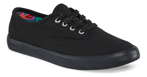 Tenis Suksu Negro Para Mujer Croydon