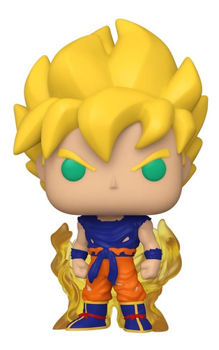Imagem 2 de 2 de Boneco Funko Pop Dragon Ball Z Goku Super Saiyajin 860 First