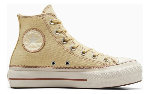 Zapatilla Converse Chuck Taylor All Star Lift Amarillo Mujer