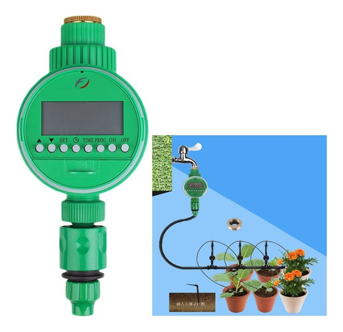 Pack 2 Riego Programador Automatico Timer Digital