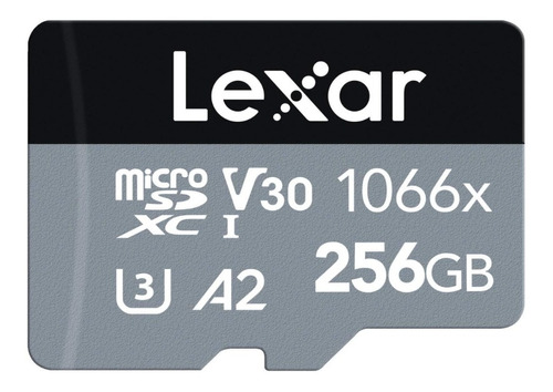 Memória Micro Sd Lexar 1066x 256gb Microsdxc Uhs-i 160mb/s 